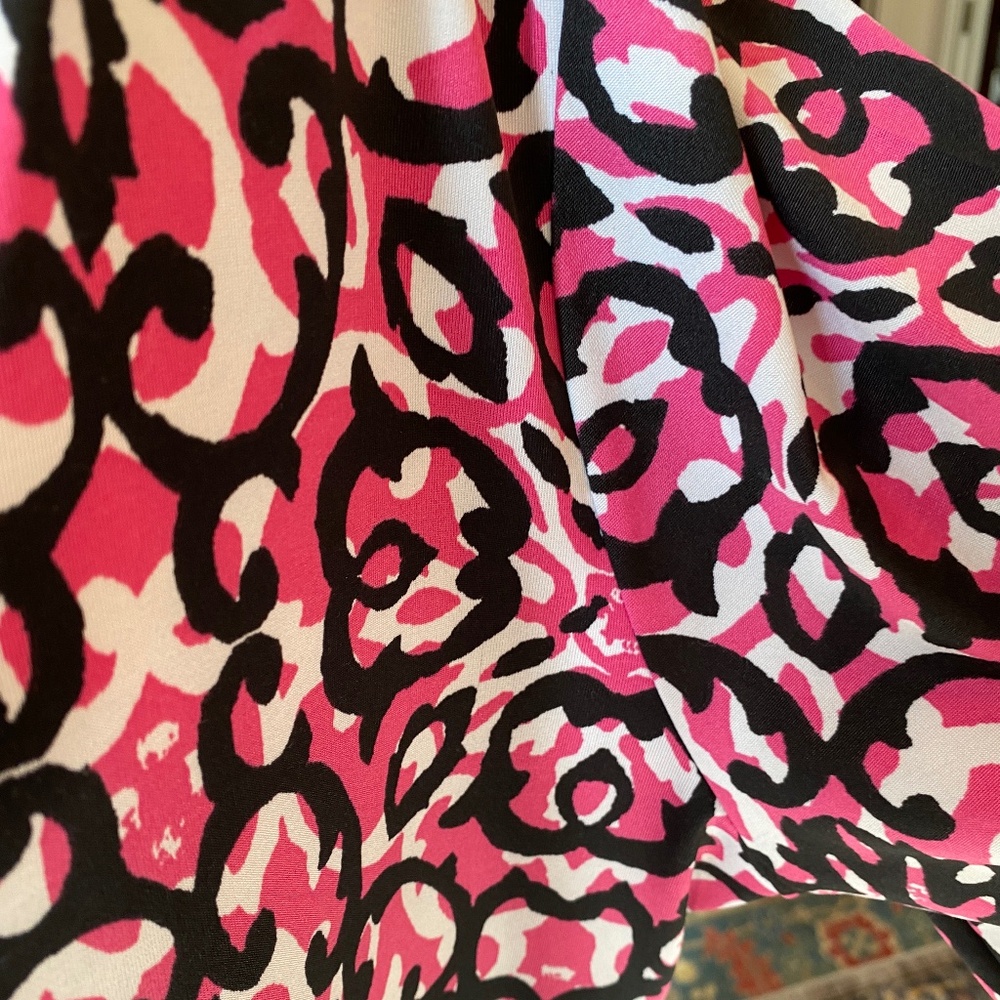 BRAND NEW Never Worn Ruby Rd. Black and Pink Dress (Bin 7) - Picture 6 of 15